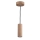 Candeeiro suspenso LED PIPE 1xGU10/5W/230V carvalho mate