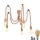 Candeeiro suspenso LED ROPE CASA 5xE27/10W/230V aranha