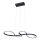 Candeeiro suspenso LED SALSA LED/38W/230V 4000K preto