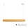 Candeeiro suspenso LED SPARK 1xG13/8,5W/230V dourado