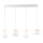 Candeeiro suspenso LED VASO LED/15W/230V branco