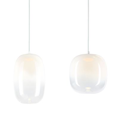 Candeeiro suspenso LED VASO LED/15W/230V branco