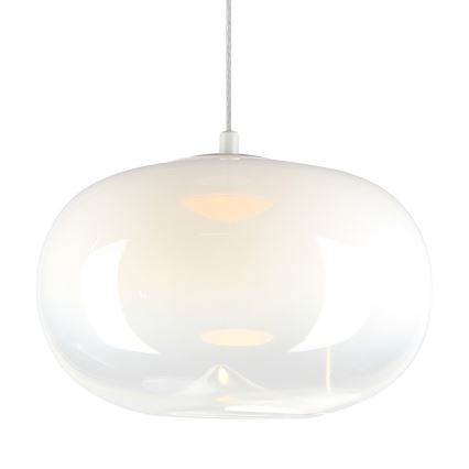 Candeeiro suspenso LED VASO LED/4W/230V diâmetro 18 cm branco