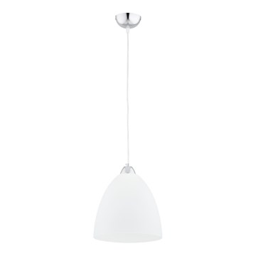 Candeeiro suspenso LERA 1xE27/15W/230V cromado brilhante