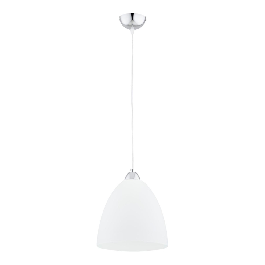 Candeeiro suspenso LERA 1xE27/15W/230V cromado brilhante