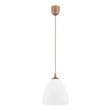 Candeeiro suspenso LERA 1xE27/15W/230V dourado