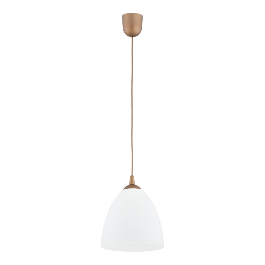 Candeeiro suspenso LERA 1xE27/15W/230V dourado