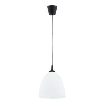 Candeeiro suspenso LERA 1xE27/15W/230V preto