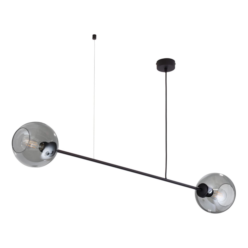 Candeeiro suspenso LIBRA 2xE27/15W/230V