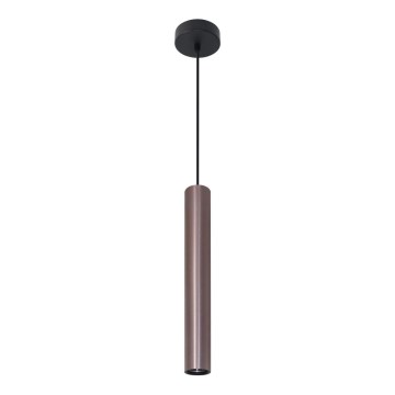 Candeeiro suspenso LUNGOMARE 1xGU10/10W/230V cromado mate