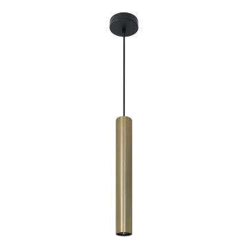 Candeeiro suspenso LUNGOMARE 1xGU10/10W/230V dourado