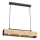 Candeeiro suspenso MAISON 3xGU10/8W/230V castanho/carvalho