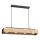Candeeiro suspenso MAISON 4xGU10/8W/230V castanho/carvalho