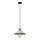 Candeeiro suspenso MANAVGAT 1xE27/40W/230V azul/castanho