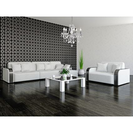 Candeeiro suspenso MARIE 5xE14/40W/230V cromado brilhante