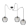 Candeeiro suspenso MATT 3xE27/60W/230V aranha