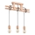 Candeeiro suspenso MAXXY 3xE27/15W/230V bege