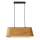 Candeeiro suspenso MILBURY 2xE27/40W/230V castanho