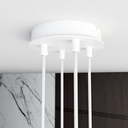 Candeeiro suspenso MODUS 4xGX53/10W/230V branco