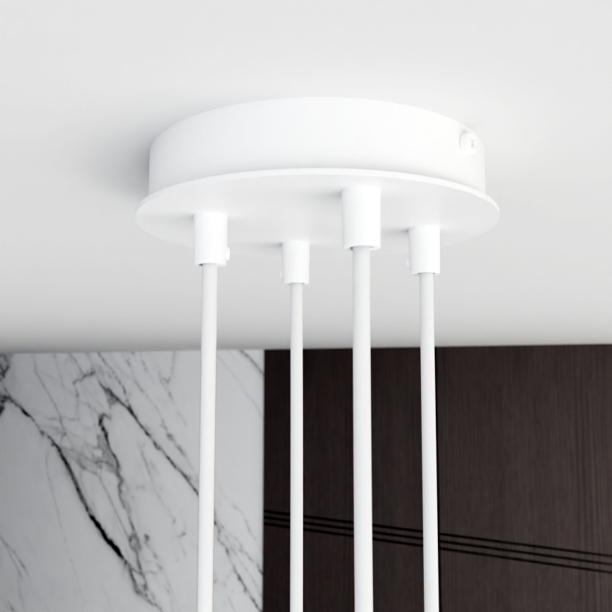 Candeeiro suspenso MODUS 4xGX53/10W/230V branco