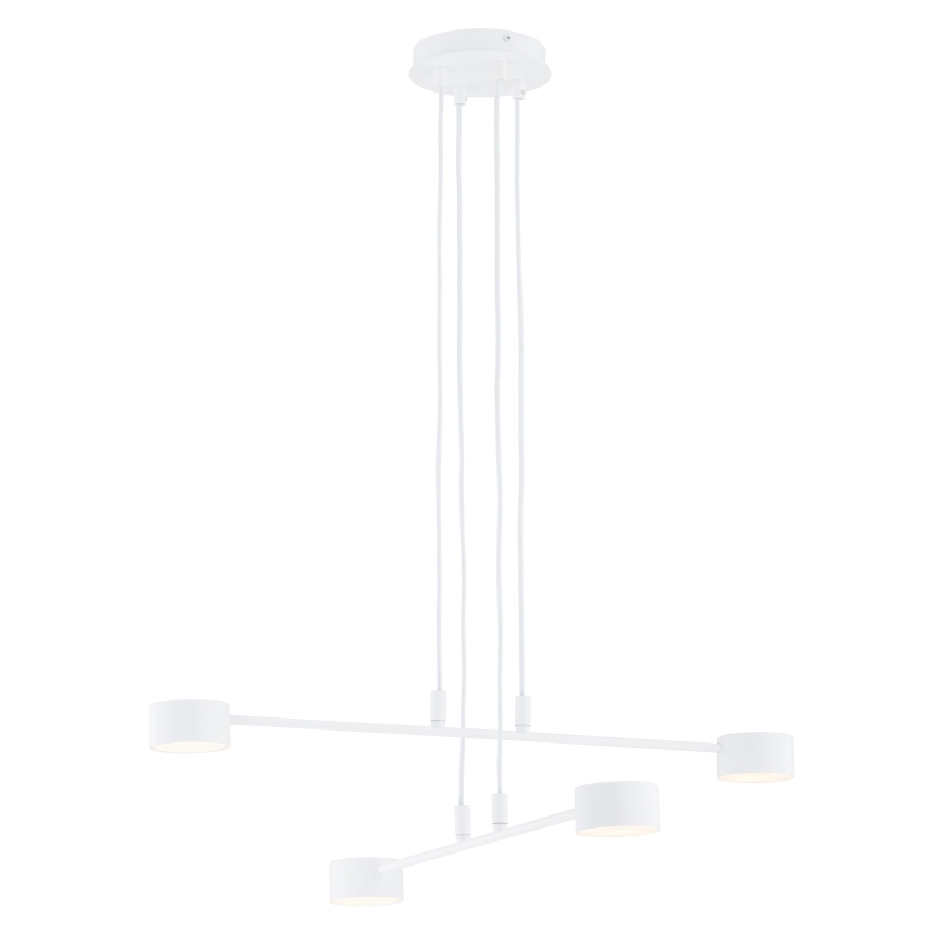 Candeeiro suspenso MODUS 4xGX53/10W/230V branco