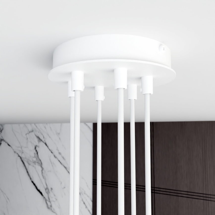 Candeeiro suspenso MODUS 6xGX53/10W/230V branco