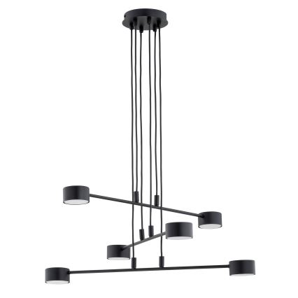 Candeeiro suspenso MODUS 6xGX53/10W/230V preto