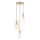 Candeeiro suspenso MOLLY 3xE14/40W/230V diâmetro 38 cm colorido