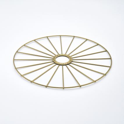 Candeeiro suspenso MONTANA 1xE27/15W/230V diâmetro 30 cm dourado/preto