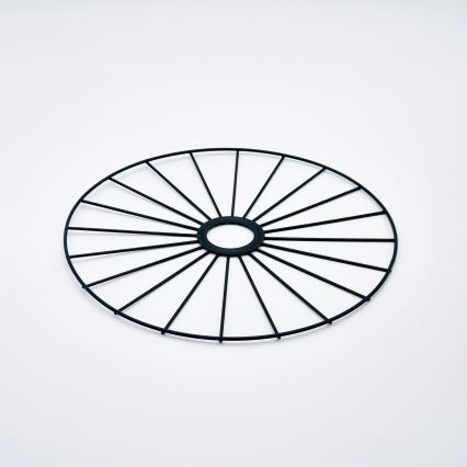 Candeeiro suspenso MONTANA 1xE27/15W/230V diâmetro 30 cm preto