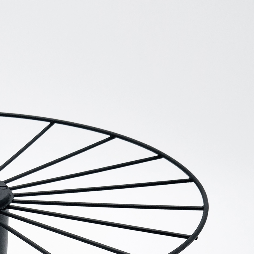 Candeeiro suspenso MONTANA 1xE27/15W/230V diâmetro 30 cm preto