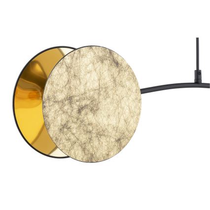 Candeeiro suspenso MOTIF 2xE14/10W/230V dourado