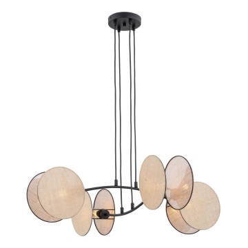 Candeeiro suspenso MOTIF 4xE14/10W/230V bege