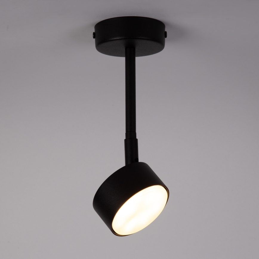 Candeeiro suspenso NEMO 1xGX53/12W/230V 24 cm preto