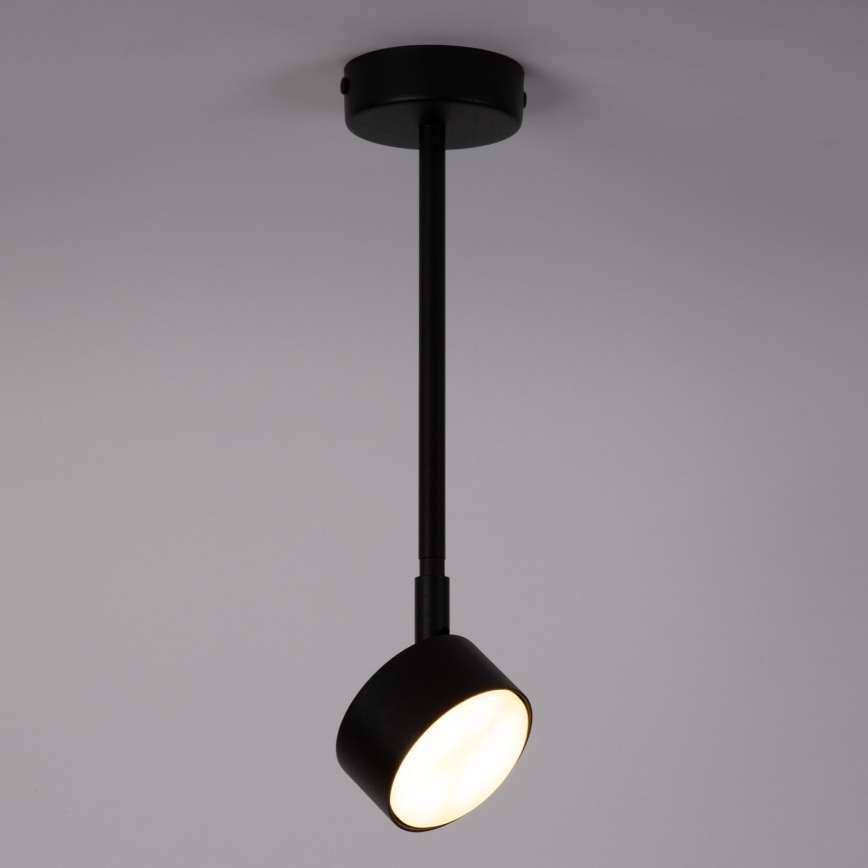 Candeeiro suspenso NEMO 1xGX53/12W/230V 35 cm preto