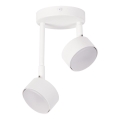 Candeeiro suspenso NEMO 2xGX53/12W/230V branco