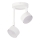 Candeeiro suspenso NEMO 2xGX53/12W/230V branco