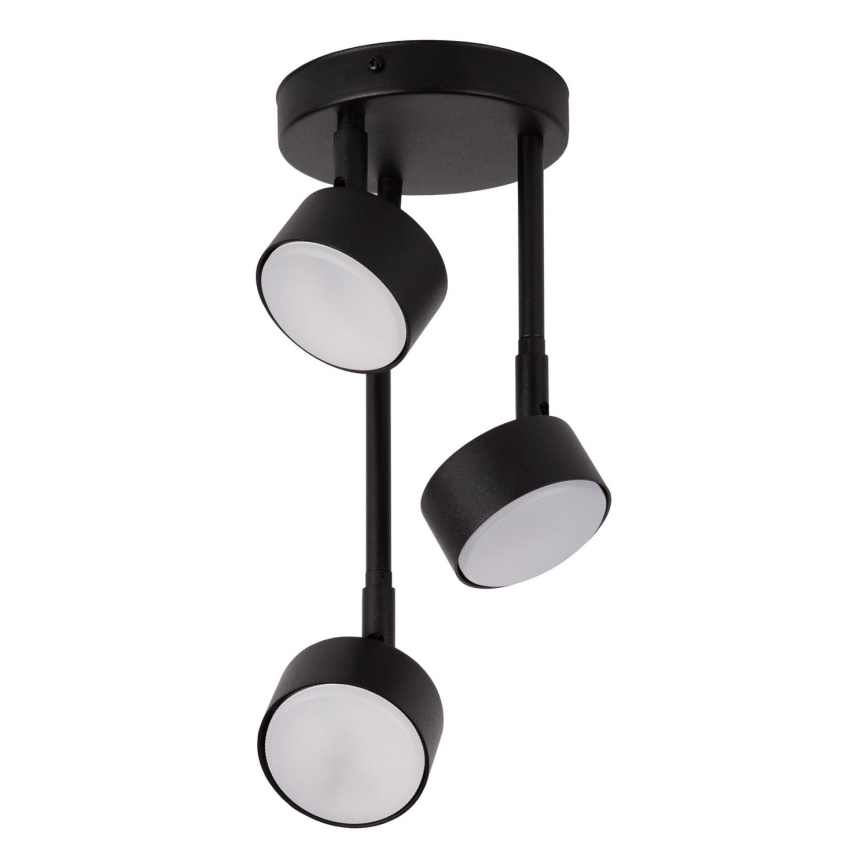 Candeeiro suspenso NEMO 3xGX53/12W/230V preto