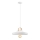 Candeeiro suspenso NEXT 1xE27/60W/230V branco