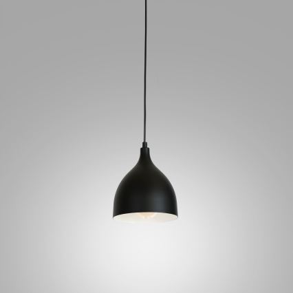 Candeeiro suspenso NOAK 1xE27/15W/230V preto