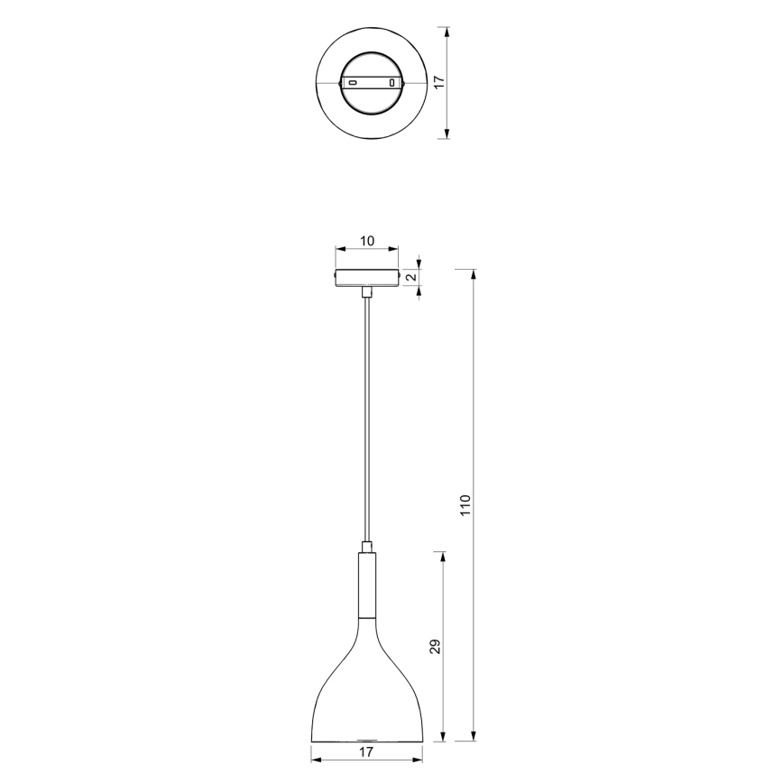 Candeeiro suspenso NOAK WOOD 1xE27/15W/230V preto/faia