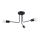 Candeeiro suspenso NORAH 3xE27/15W/230V preto