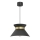 Candeeiro suspenso NORGE 1xE27/15W/230V preto/dourado