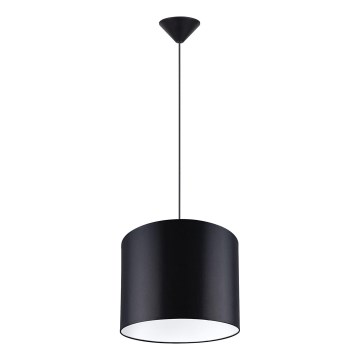 Candeeiro suspenso NOVA 1xE27/15W/230V diâmetro 30 cm preto