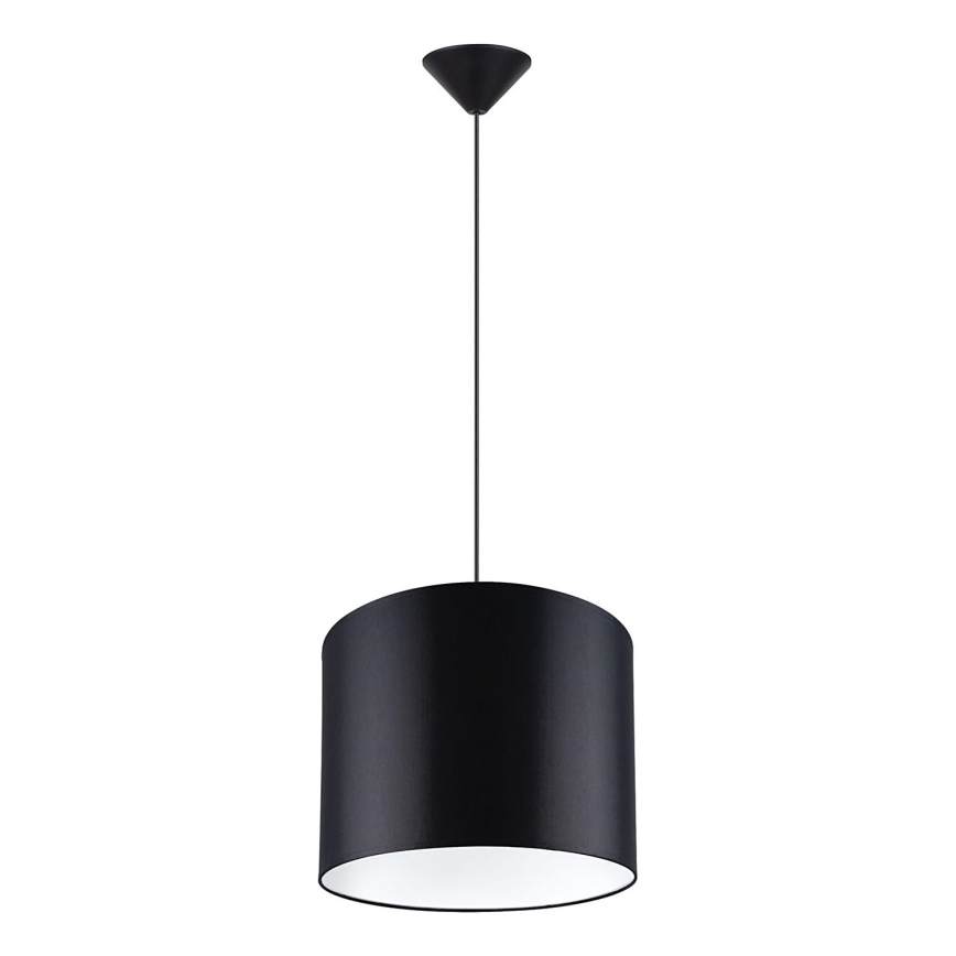 Candeeiro suspenso NOVA 1xE27/15W/230V diâmetro 30 cm preto