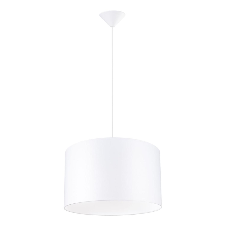 Candeeiro suspenso NOVA 1xE27/15W/230V diâmetro 40 cm branco
