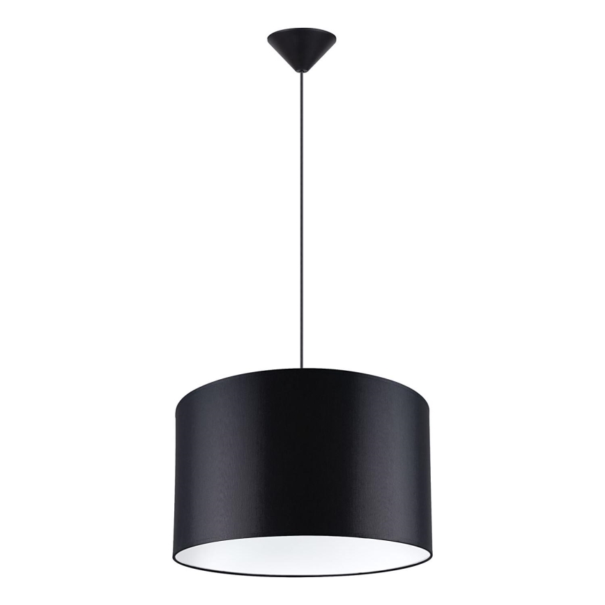 Candeeiro suspenso NOVA 1xE27/15W/230V diâmetro 40 cm preto