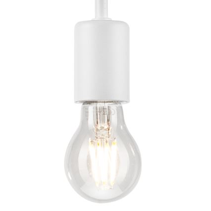 Candeeiro suspenso ORAZIO 1xE27/60W/230V faia