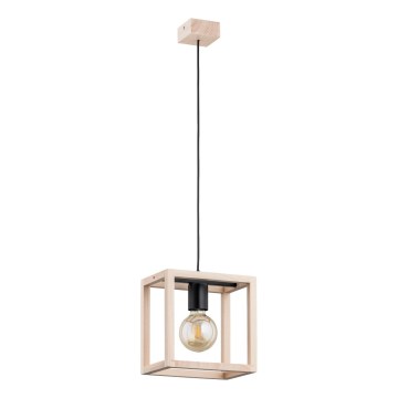 Candeeiro suspenso PAKO 1xE27/15W/230V bege