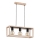 Candeeiro suspenso PAKO 3xE27/15W/230V bege